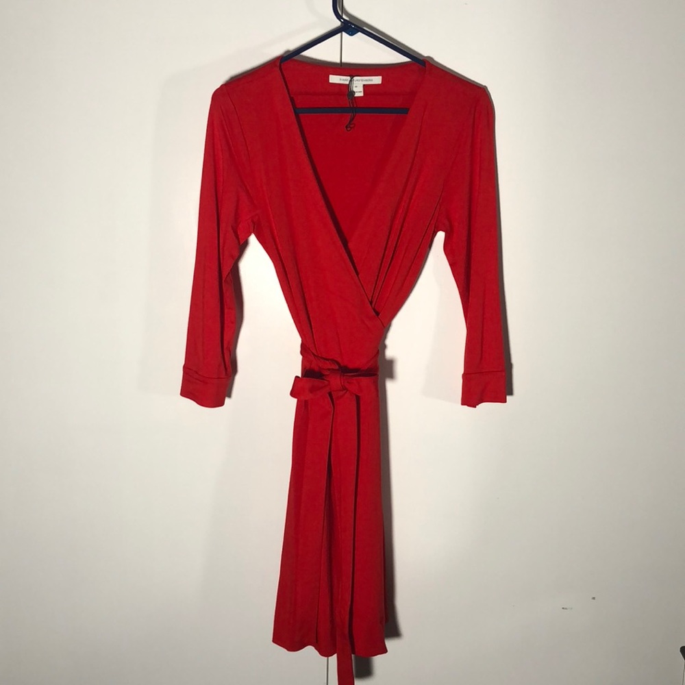 DVF wrap dress
